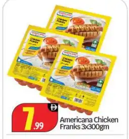 Bigmart AMERICANA Chicken Franks offer
