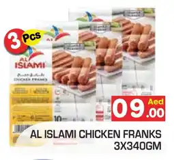 Baniyas Spike Hypermarket AL ISLAMI Chicken Franks offer