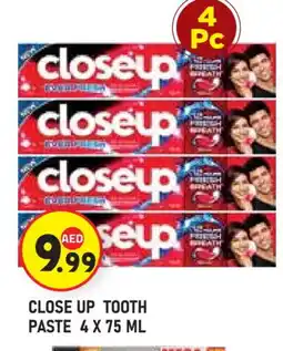 Baniyas Spike Hypermarket CLOSE UP Toothpaste offer
