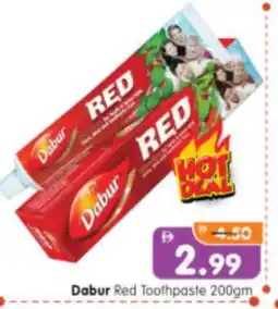 Al Madina Hypermarket DABUR RED Toothpaste offer