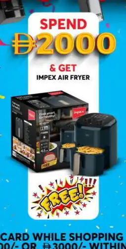 Grand Hyper Market IMPEX Air Fryer offer