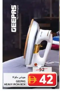 Grand Hyper Market GEEPAS Ironbox offer