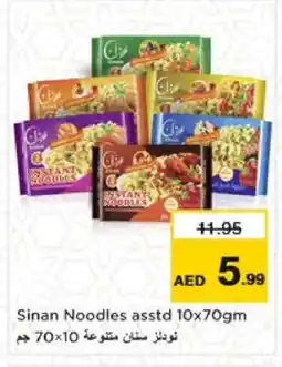 Nesto SINAN Noodles offer