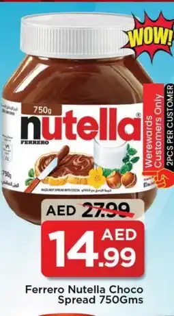 Mark & Save NUTELLA Chocolate Spread offer