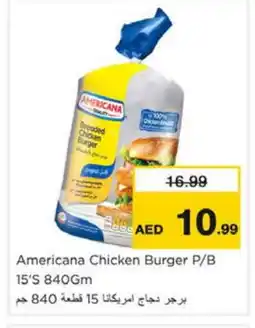 Nesto AMERICANA Chicken Burger offer