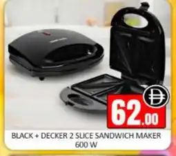 Mango Hypermarket LLC BLACK+DECKER Sandwich Maker offer