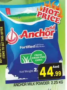 Baniyas Spike Hypermarket ANCHOR Milk Powder offer