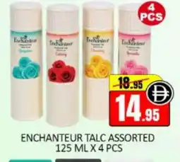 Mango Hypermarket LLC Enchanteur Talcum Powder offer