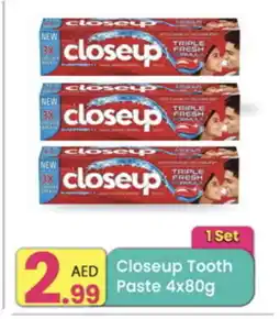 Everyday Center CLOSE UP Toothpaste offer