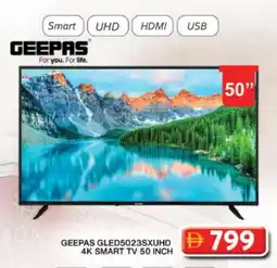 Grand Hyper Market GEEPAS Smart TV offer