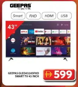 Grand Hyper Market GEEPAS Smart TV offer