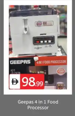 Talal Market GEEPAS Food Processor offer
