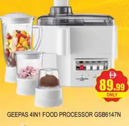 Al Madina GEEPAS Food Processor offer
