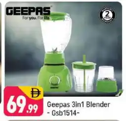 Shaklan GEEPAS Mixer / Grinder offer