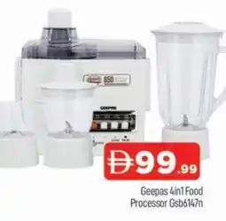 Al Madina GEEPAS Food Processor offer