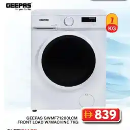 Grand Hyper Market GEEPAS Washer / Dryer offer
