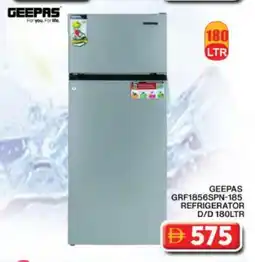 Grand Hyper Market GEEPAS Refrigerator offer