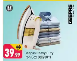 Shaklan GEEPAS Ironbox offer