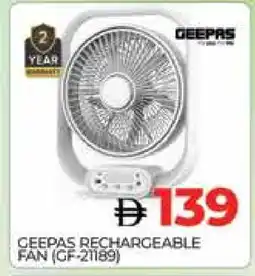 Al Madina GEEPAS Fan offer