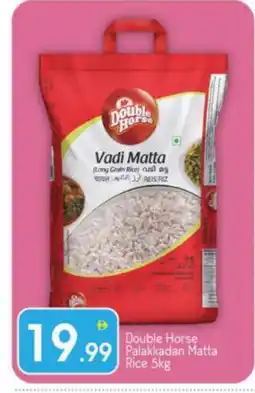Bigmart DOUBLE HORSE Matta Rice offer