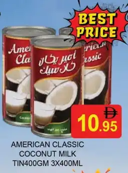 Al Madina AMERICAN CLASSIC Coconut Milk offer