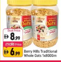 Shaklan BERRY HILLS Oats offer