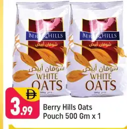 Shaklan BERRY HILLS Oats offer