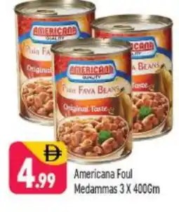 Shaklan AMERICANA Fava Beans offer