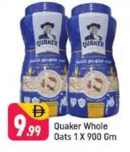 Shaklan QUAKER Oats offer
