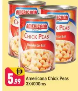 Shaklan AMERICANA Chick Peas offer