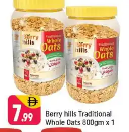 Shaklan BERRY HILLS Oats offer