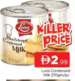 Al Madina LUNA Condensed Milk offer