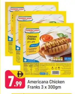 Shaklan AMERICANA Chicken Franks offer