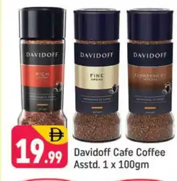 Shaklan DAVIDOFF Coffee offer