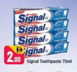Shaklan SIGNAL Toothpaste offer