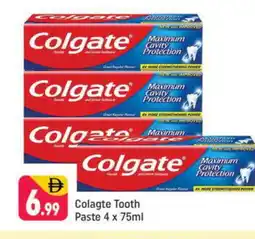 Shaklan COLGATE Toothpaste offer