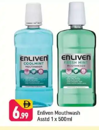 Shaklan ENLIVEN Mouthwash offer