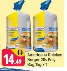 Shaklan AMERICANA Chicken Burger offer