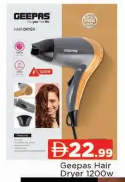 Al Madina GEEPAS Hair Appliances offer