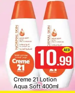 Al Madina CREME 21 Body Lotion & Cream offer