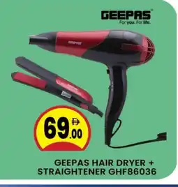 Al Madina GEEPAS Hair Appliances offer