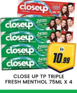 Al Madina CLOSE UP Toothpaste offer