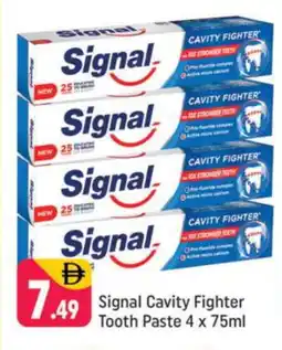 Shaklan SIGNAL Toothpaste offer