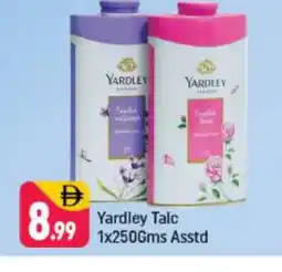 Shaklan YARDLEY Talcum Powder offer