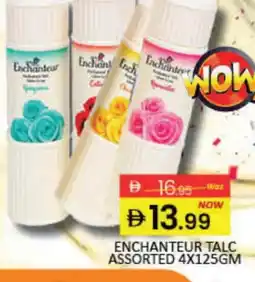 Mango Hypermarket LLC Enchanteur Talcum Powder offer