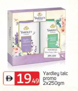 Talal Market YARDLEY Talcum Powder offer