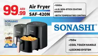 Day To Day SONASHI Air Fryer offer