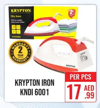 Day Star Department Store KRYPTON Ironbox offer