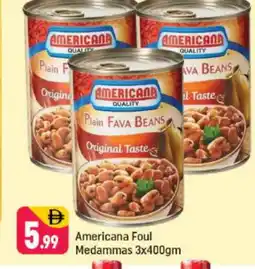 Shaklan AMERICANA Fava Beans offer
