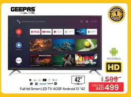 Mark & Save GEEPAS Smart TV offer